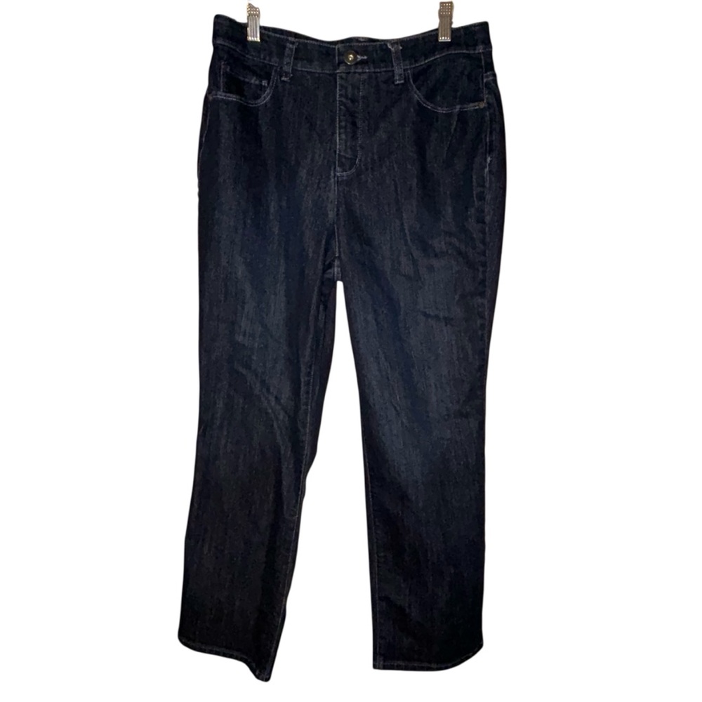 Christopher & Banks Womens Classic Fit Straight Jeans High Rise‎ Stretch 10 S